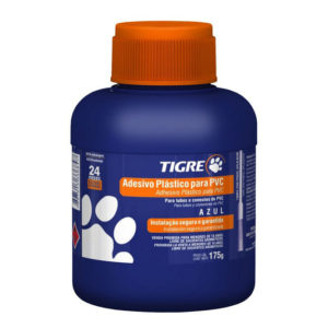 Adesivo Plástico para PVC - Azul